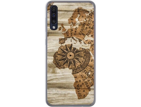 Carcasa Samsung Galaxy A50 / A50s TUMUNDOSMARTPHONE Madera 07 Multicolor