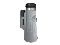 Telescopio 10×42 Campo De Visión Gran Angular Prisma Bak4 Lente Gran Objetivo De 42mm Gris Zruxe