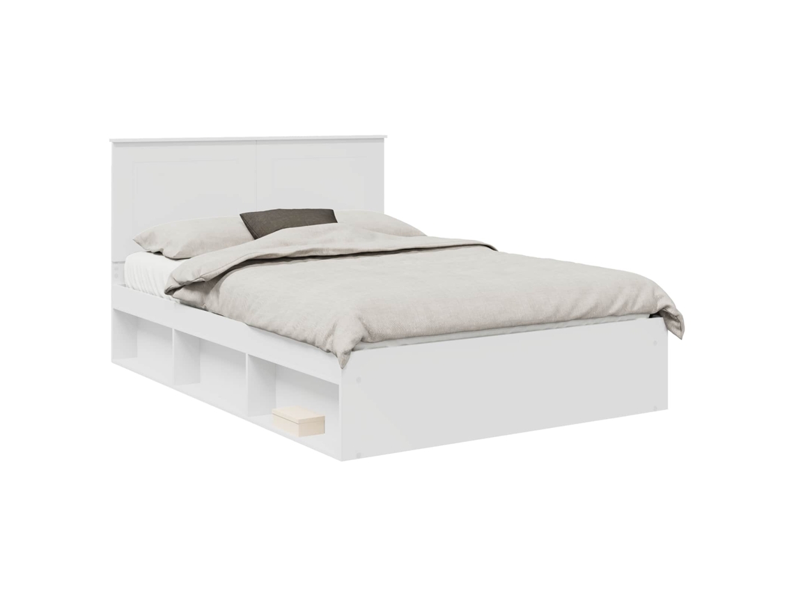 Maison Exclusive - Estructura De Cama 140 X 190 Cm Madera De Pino Macizo