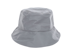 Gorra Reflectiva De Paja Amigable Con La Piel Transpirable Estilizada De Algodón Para Mujer Hombre Ciclismo Running Plata Gris