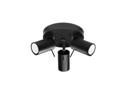 Sollux Sl.1016 Plafón Ring 3p Negro