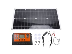Kit De Controlador Para Panel Solar De 25 W, Resistente Al Agua, Con Controlador, Para Camping Y Viajes, 10 A
