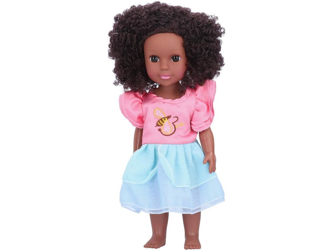 Muñeca Infantil Con Estructura Flexible (falda De Abeja Básica Q14-158)