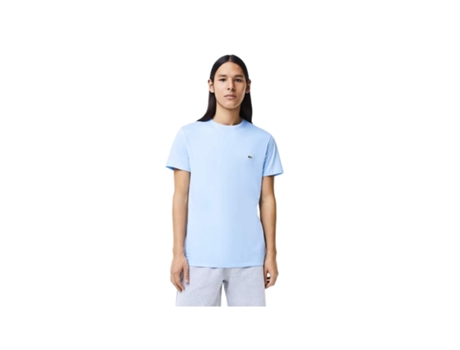 Camiseta de Hombre LACOSTE Classic Algodón Azul (S)