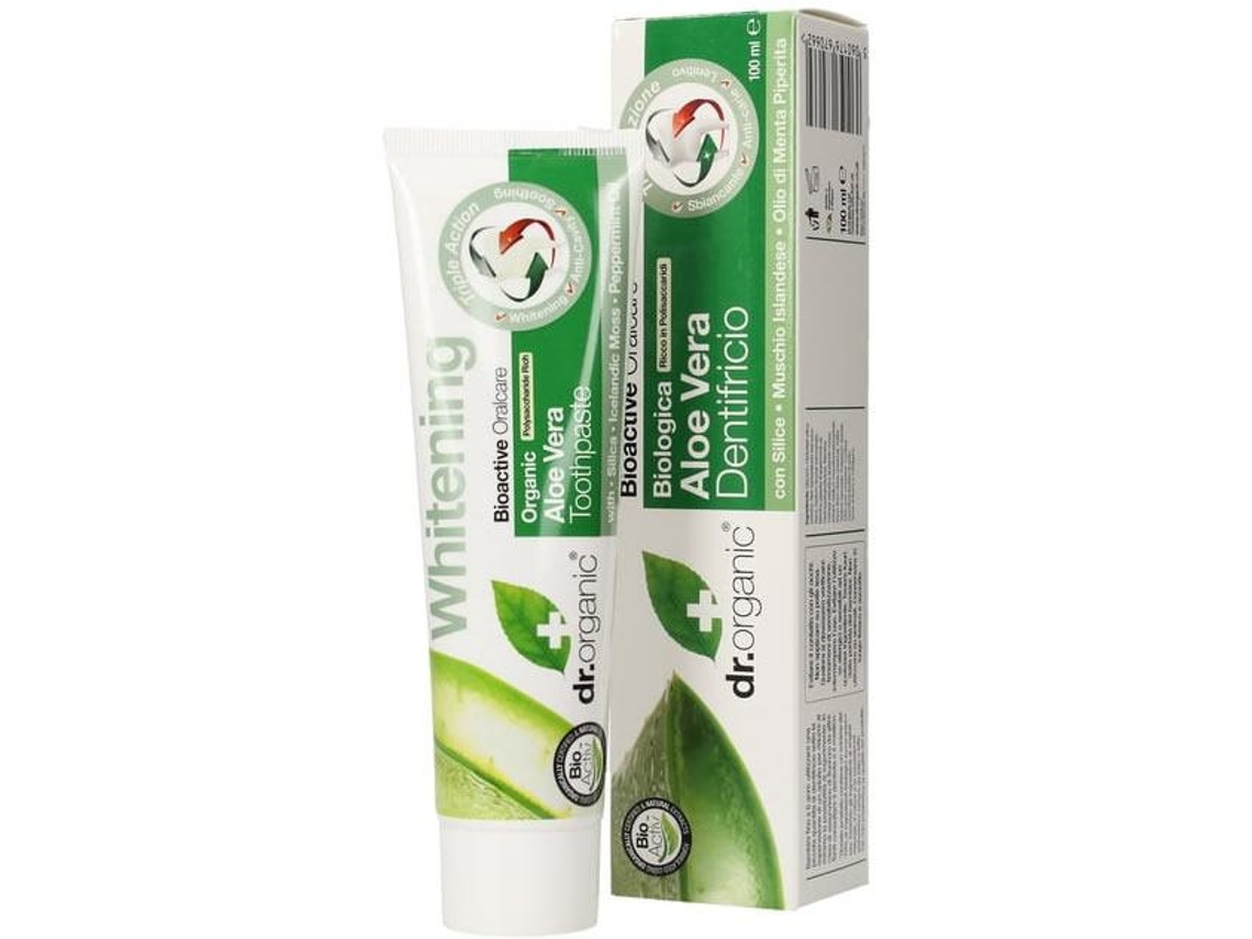 Pasta de Dientes DR. ORGANIC Aloe Vera (100 ml)