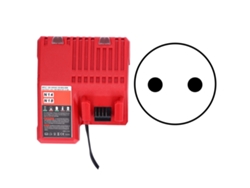 Cargador De Baterías De Litio Para Milwaukee M14 M18eu Con Entrada De 100-240 V Y Función De Mantenimiento De Carga.