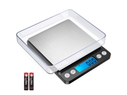 Báscula Precisa 500g/0,01g Lcd Luz Trasera, Tara Y Conteo Para Oro, Joyas Y Polvos.