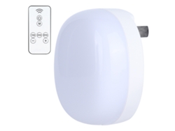 Lámpara De Noche Led Inteligente Con Control Remoto, Ajuste De Brillo, Enchufable Para Dormitorio, Pasillo, Cocina.
