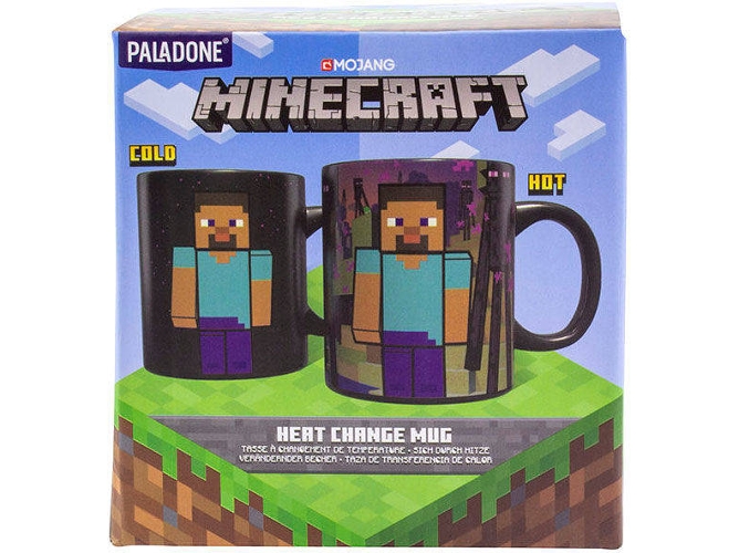 Taza termosensible MINECRAFT Enderman