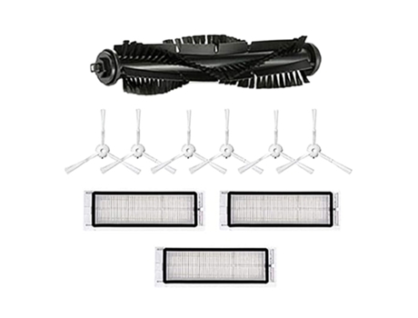 10 piezas de repuesto para Xiaomi 360 S7 S5 accesorios de piezas de aspiradora, cepillo lateral de filtro de cepillo principal