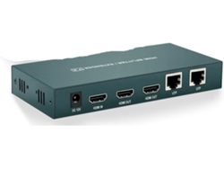 Divisor De Extensión 1x2 Ir 1080p60hz 5e/6/7 Cable Ethernet De 50 M Con Bucle