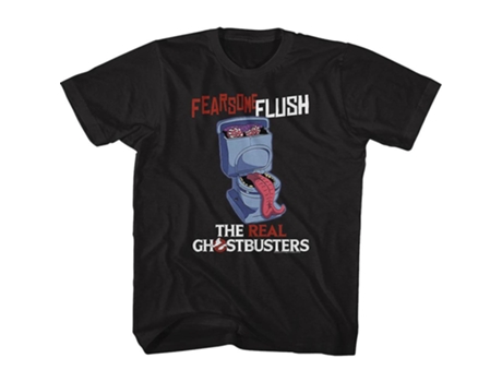 Camiseta ROCKINSTONE Youth Fearsome Flush Real Ghostbusters (XL)