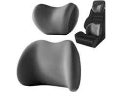 Almohada De Soporte Lumbar Para Coche | Respaldo Ajustable, Cojín De Espalda Cómodo, El Ba