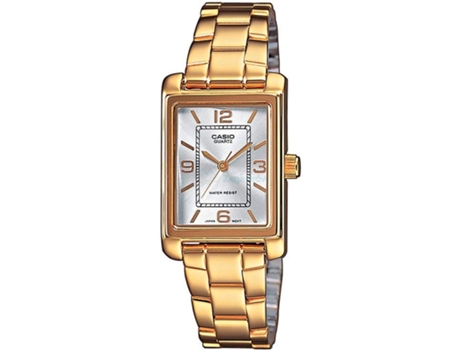 Reloj CASIO Mujer (Acero Inoxidable - Dorado)