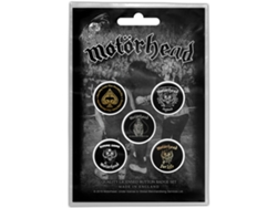Insignias ROCK OFF Motörhead Clean Your Clock