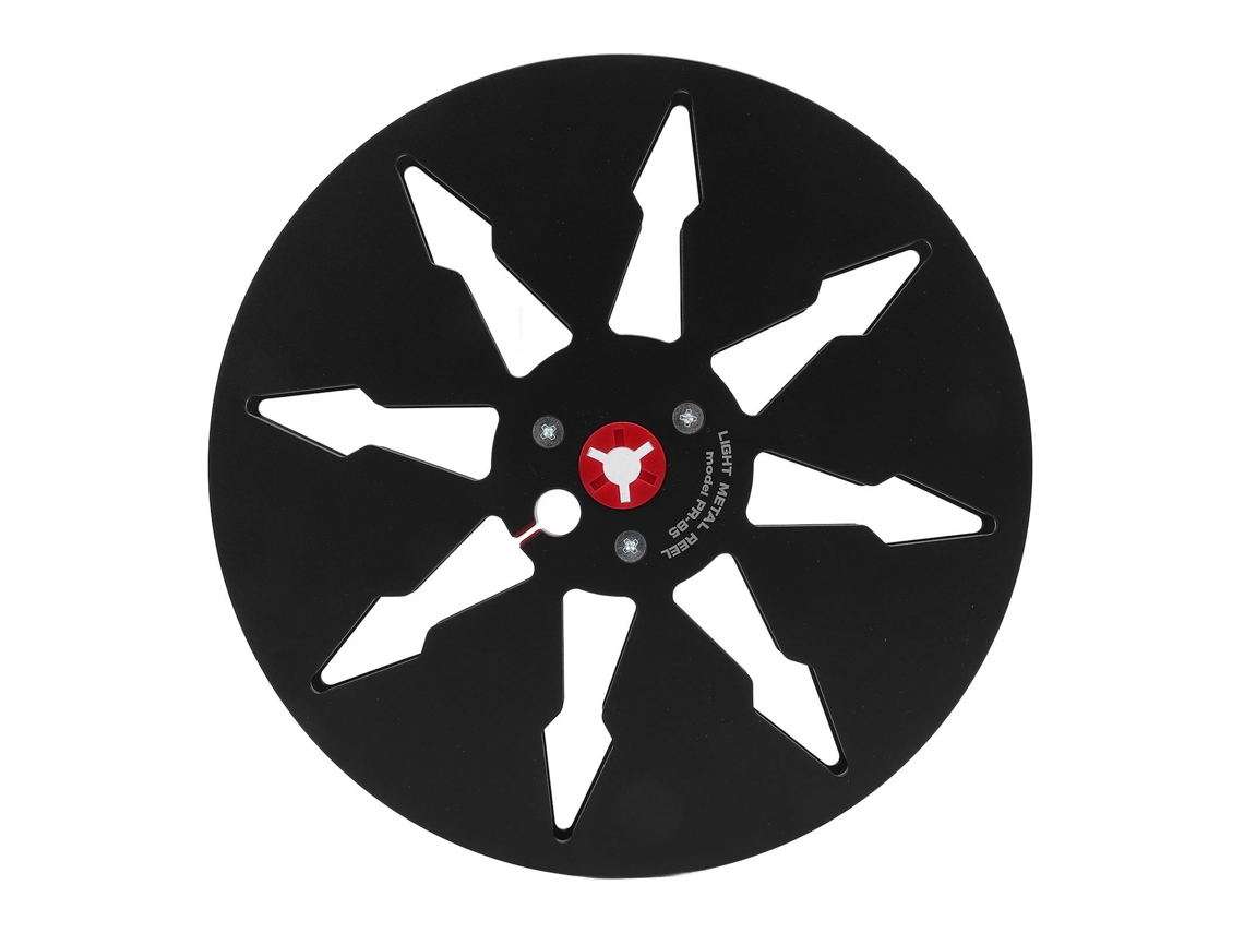 Carrete De Cinta Vacío De 7 Pulgadas Y 1/4 De Pulgada Para Grabadora De Cinta De Carrete Abierto Studer Nagra Revox, 1 Unidad, Negro.
