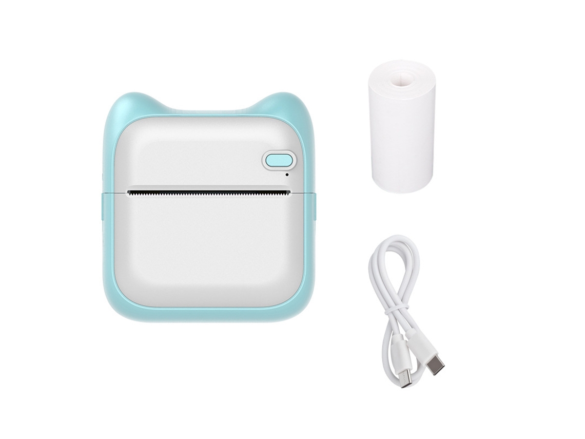 Impresora Térmica Bluetooth Azul SIURN