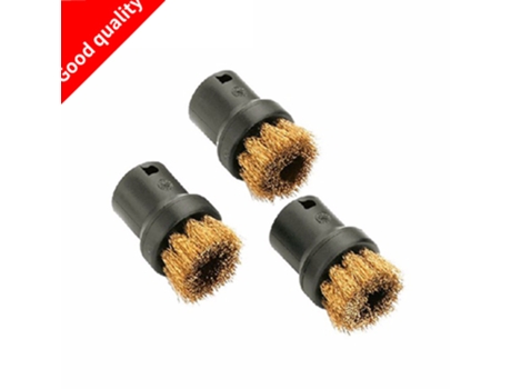 3 piezas para piezas Karcher, cepillo de cobre con cerdas de latón para Sc1 Sc1020 Sc1052 Sc1030 Sc1122 Sc1125 Sc1402 Sc2500 Sc2600 Sc952 De4002