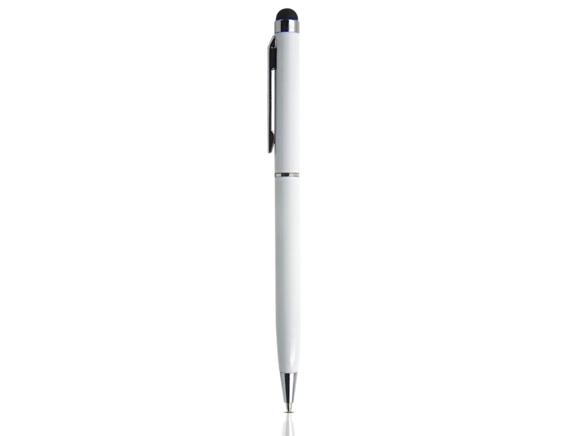 ILIKE Pn1 Lápiz táctil capacitivo universal 2 en 1 con lápiz para teléfono inteligente y tableta Pc blanco