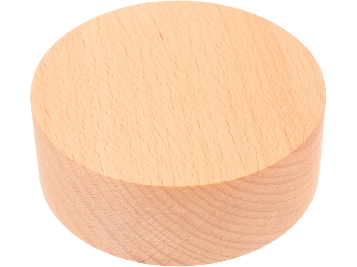 Giratoria Redonda Madera Aleación Rebabas Cajas Música Ideal Crear Decorar Objetos Musicales Base
