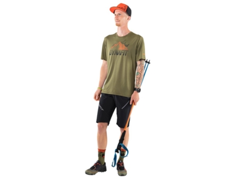 Calça DYNAFIT Calças Curta Transalper Hybrid Preto M Homem