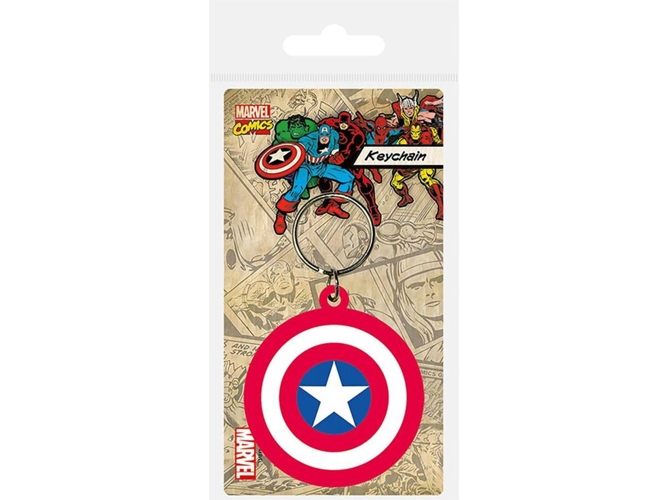 Llavero PYRAMID Marvel Captain America Shield