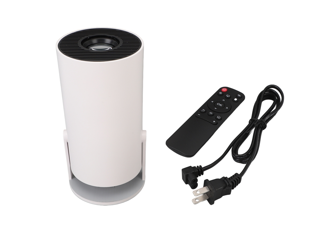 Proyector (corrección Automática, Rotable) 4k Smart Mini Portátil Proyector De Cine Al Aire Libre 300 An...