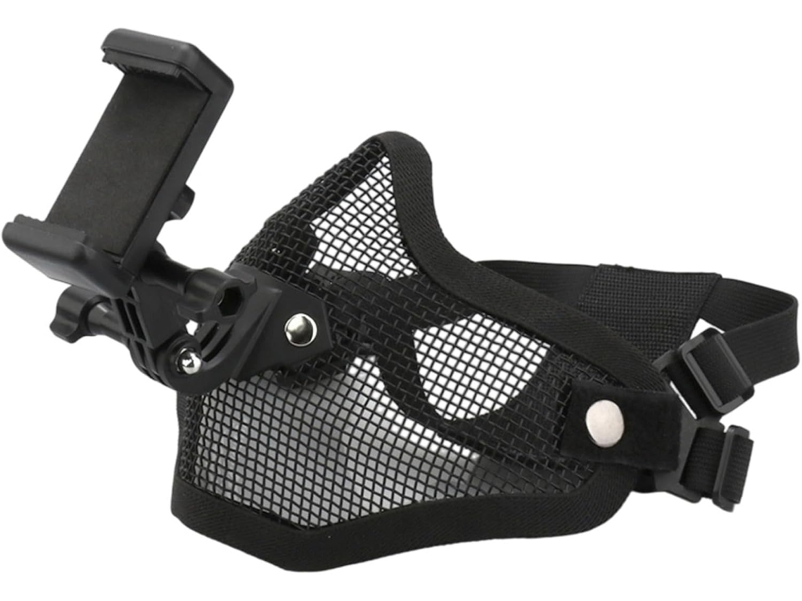 Soporte Ligero Y Ajustable Para Cámara De Acción. Fijación Segura Para Esquí, Ciclismo,