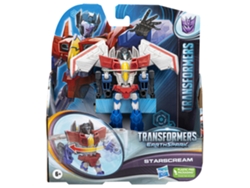 TRANSFORMERS - EarthSpark - Starscream Warrior Class - Figura - TRANSFORMERS - 6 Años