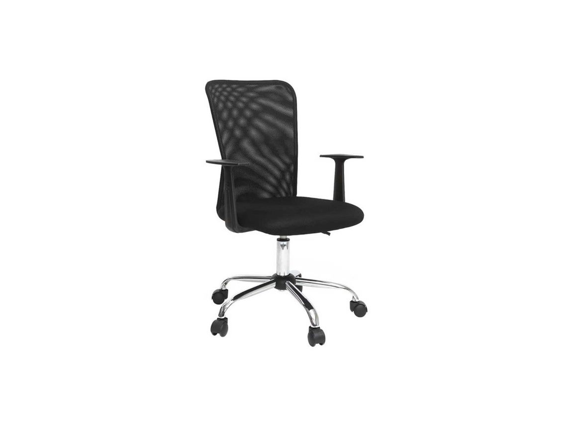Sillón de Escritorio Diseño Malla Negra Pluz MILIBOO