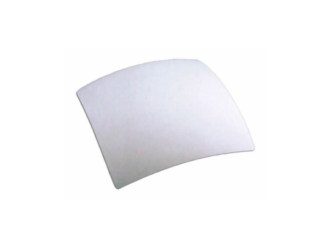 Cristal cuadrado curvado mate 30x30cm