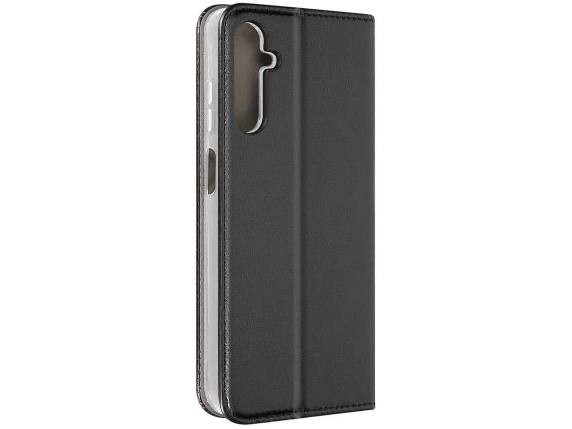 Funda Para Samsung Galaxy A05 Ushion Cuero Con Tarjetero Negro .