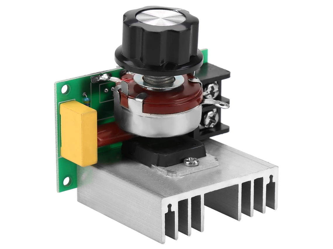 Regulador de velocidad para motor de CA de alta potencia de 0 a 8000 W. Controlador de voltaje.