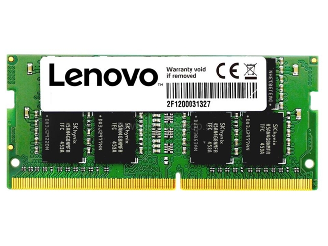 Memoria RAM DDR4 LENOVO 4X70M60574 (1 x 8 GB - 2400 MHz - Verde)