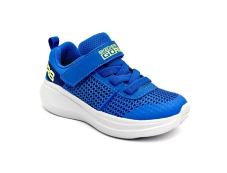 Zapatillas de Niño SKECHERS Go Run Fast Tharo Tênis Azul (23)