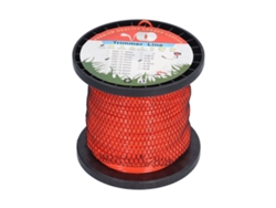 Hilo de nailon redondo de 2,4 mm para recortadora, 1 lb, para cortar césped de jardín