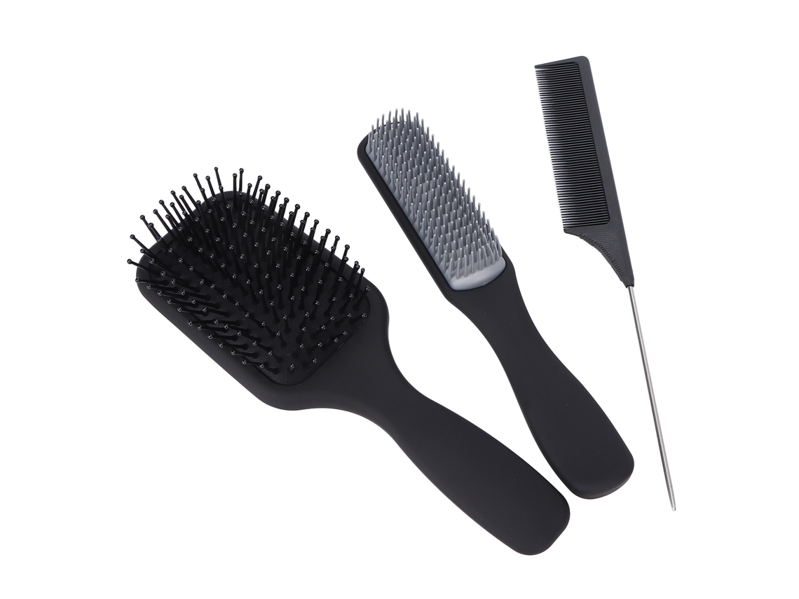 MEOIRUERY Juego de Peines para el Cabelo 3 Piezas, Peine de Estilismo con Punta, Peine de 9 Filas, Peine Gasbag