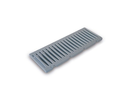 Rejilla evacuación de suelo, fabricada en polipropileno reforzado con protección a los rayos ultravioletas, Medidas 50x13cm SUINGA