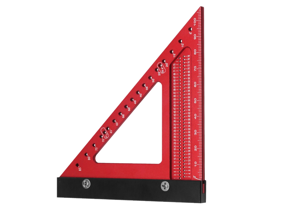 Escuadra Triangular Portátil De Alta Precisión De Aleación De Aluminio Para Vigas De Carpintero