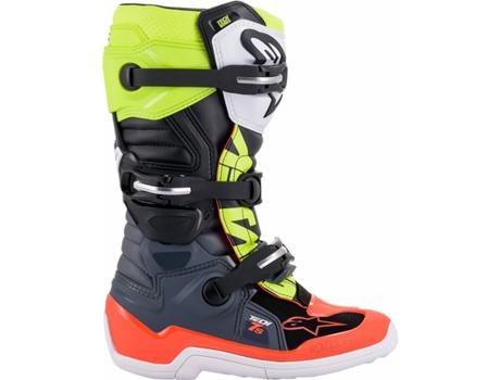 Botas Unisex para Motociclismo ALPINESTARS Cross Amarillo (34)