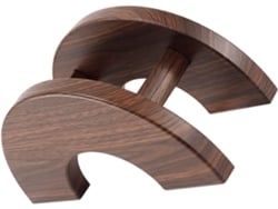 Soporte Para Filtros De Café Con Su Fino Acabado Y Diseño Vetas Madera Este Es Exquisito Práctico Contenedor