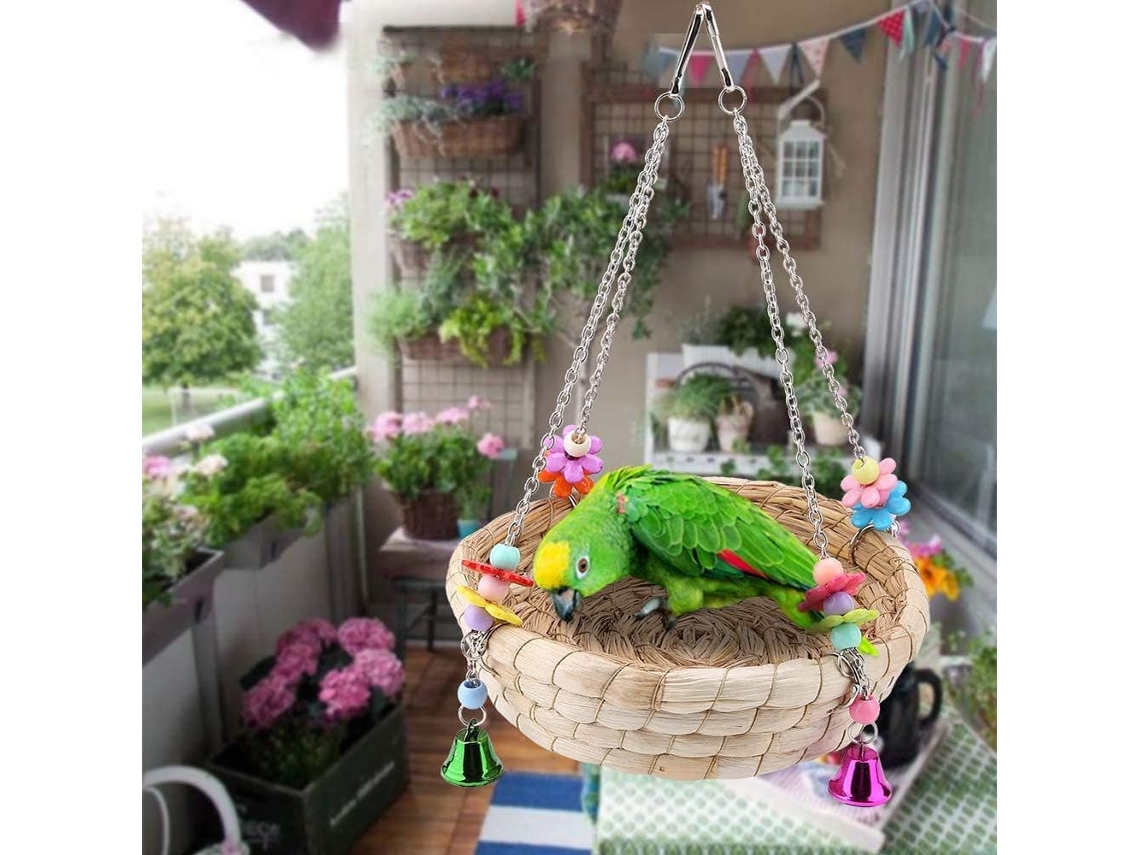Columpio nido de pajaro cheap