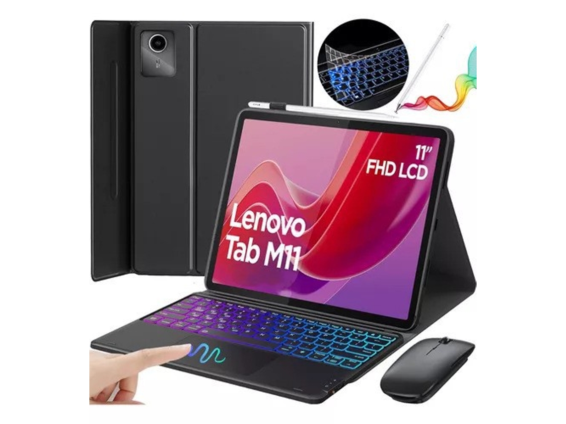 Funda con Teclado Bluetooth Digitallab para Lenovo Idea Tab 11 TB336ZU/TB336FU (Negro)