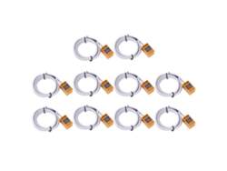 10 Unidades De Sensor De Proximidad Inductivo Metálico Jyio Tl Q5mc1 Pnp De 5 Mm Y 6-36 V