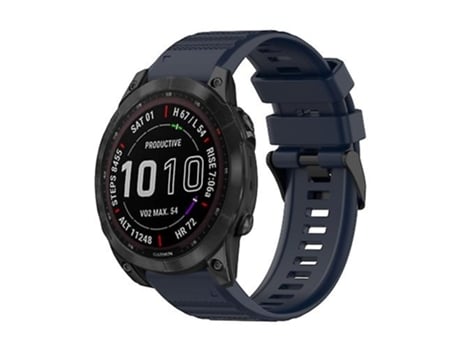 Correa Smartwatch Para Garmin Fenix 7 22Mm Con Herramienta De Extracción Azul Marino VENISYMLIS