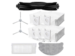 Cepillo lateral con filtro HEPA, paño de fregado y bolsas para polvo, compatible con el robot aspirador Xclea H30 Plus.