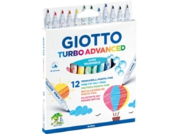 GIOTTO Turbo Advanced Markers Caso 12 Unidades