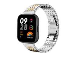 Pulsera para Redmi Watch 3 - Acero inoxidable - Siete biseles (20 mm)