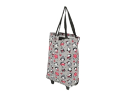 Carrito de compras plegable portátil para el hogar, carrito de compras utilitario, bolsa de compras grande para personas mayores con ruedas flexibles, Ha