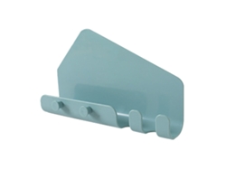 Soporte de pared Baok para tablet con 4 ganchos adhesivos universales para cargar teléfonos móviles grandes.